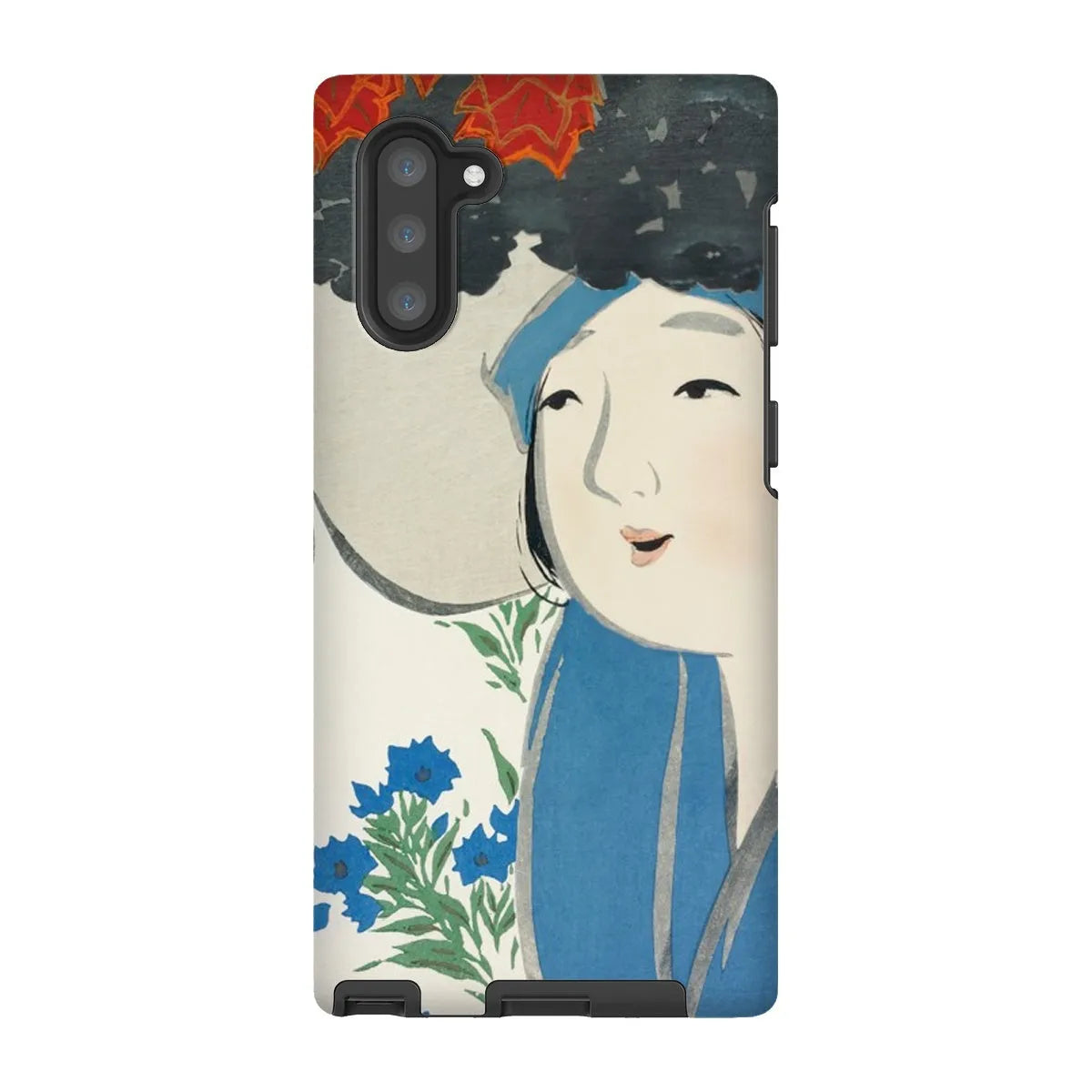 Woman From Momoyogusa - Art Phone Case - Kamisaka Sekka - Samsung Galaxy Note 10 / Matte - Mobile Phone Cases
