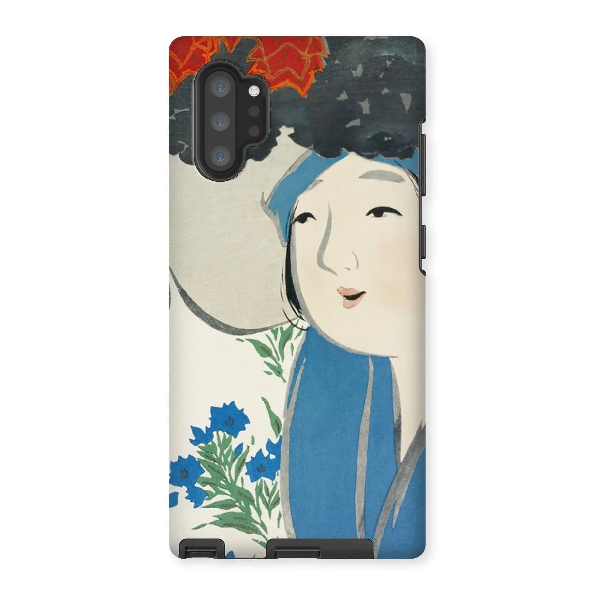 Woman From Momoyogusa - Art Phone Case - Kamisaka Sekka - Samsung Galaxy Note 10p / Matte - Mobile Phone Cases
