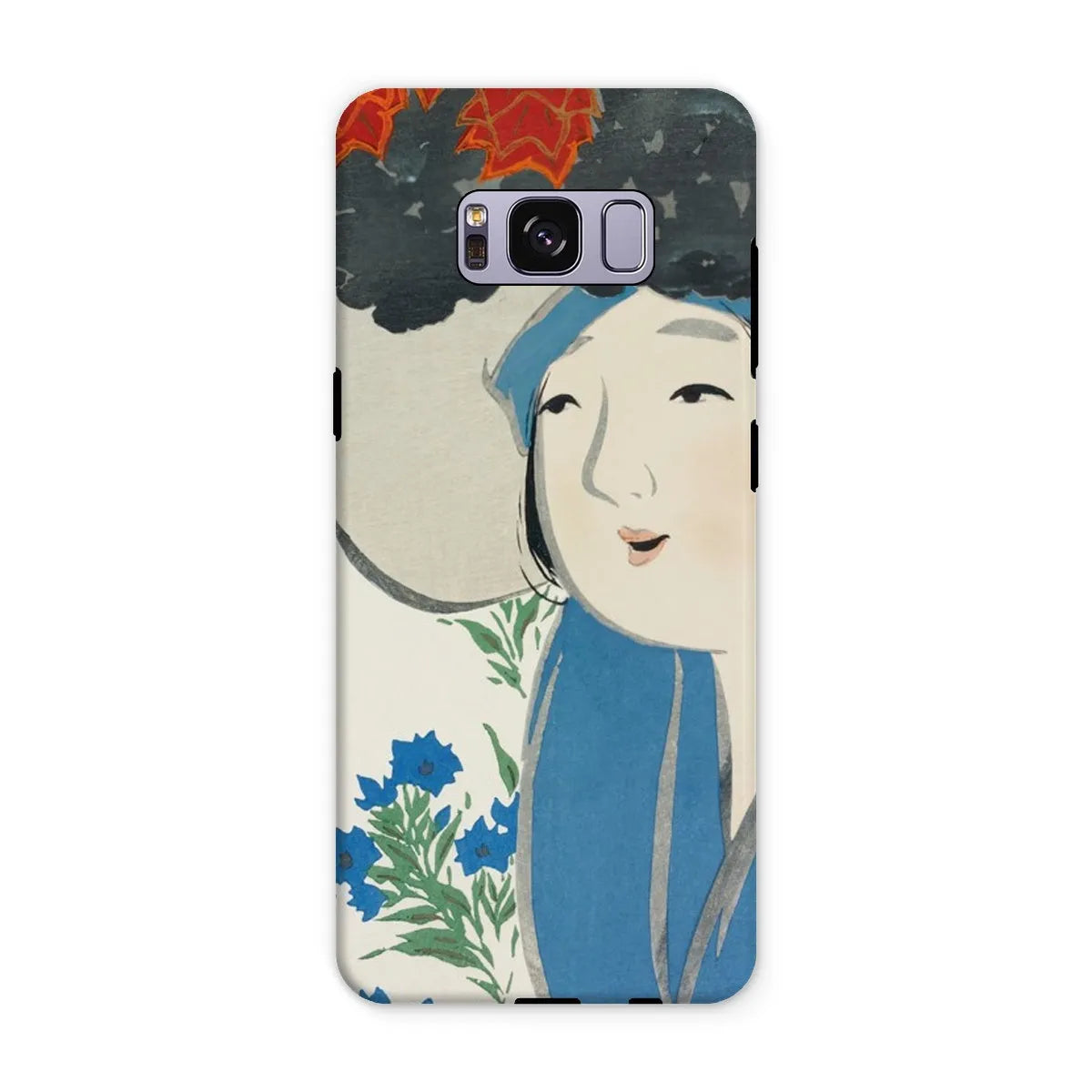 Woman From Momoyogusa - Art Phone Case - Kamisaka Sekka - Samsung Galaxy S8 Plus / Matte - Mobile Phone Cases