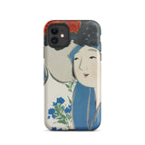 Woman from Momoyogusa - Kamisaka Sekka Iphone Case, 11 / Matte, Artistic Phone Case
