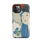 Woman from Momoyogusa Kamisaka Sekka Iphone Case, 11 Pro / Matte, Artistic Phone Case