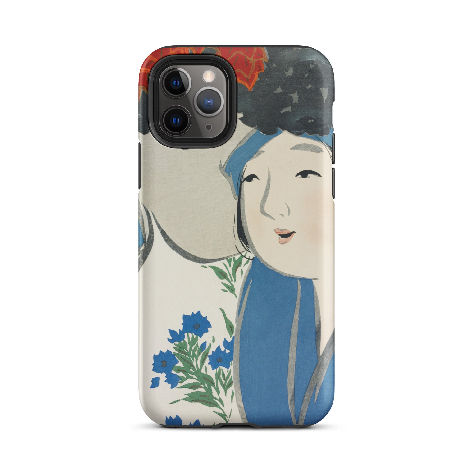 Woman from Momoyogusa Kamisaka Sekka Iphone Case, 11 Pro / Matte, Artistic Phone Case