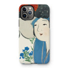 Woman from Momoyogusa - Kamisaka Sekka Iphone Case 11 Pro / Matte Mobile Phone Cases