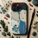 Woman from Momoyogusa - Custodia per iPhone di Kamisaka Sekka, Custodie per telefoni, Toby Leon