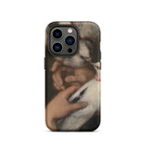 Woman with Pigeons - Gustave Courbet Iphone Case, 14 Pro / Matte, Artistic Phone Case
