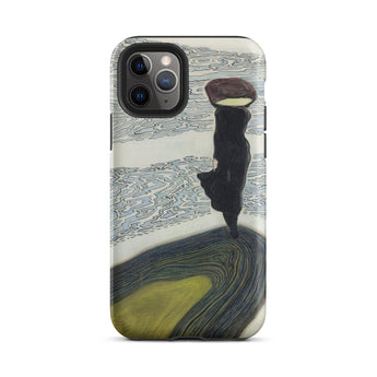 Woman at the Shoreline - Leon Spilliaert Iphone Case, 11 Pro / Matte, Artistic Phone Case