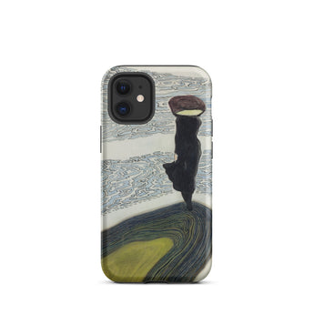 Woman at the Shoreline - Leon Spilliaert Iphone Case, 12 Mini / Matte, Artistic Iphone Case