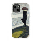 Woman at the Shoreline - Leon Spilliaert Iphone Case, 13 Mini / Matte, Phone Case Artwork