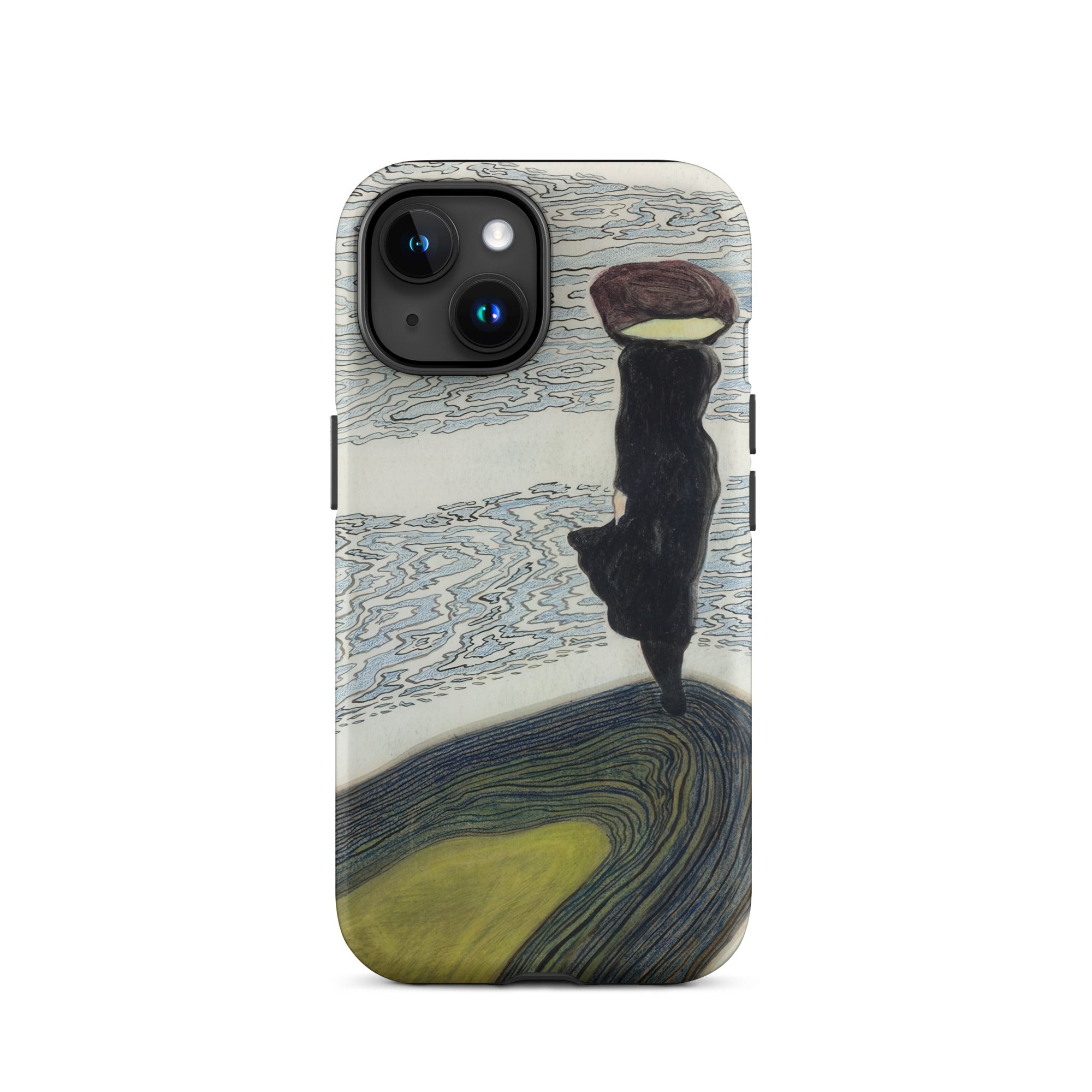Woman at the Shoreline Leon Spilliaert Iphone Case, 15 / Matte, Phone Case Figure Load