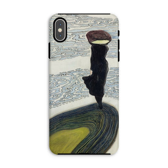 Woman at the Shoreline - Leon Spilliaert Iphone Case, Xs Max / Matte, Phone Case Artistic Design