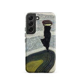 Woman at the Shoreline - Leon Spilliaert Phone Case, Samsung Galaxy S22 / Matte, Mobile Cases, Toby