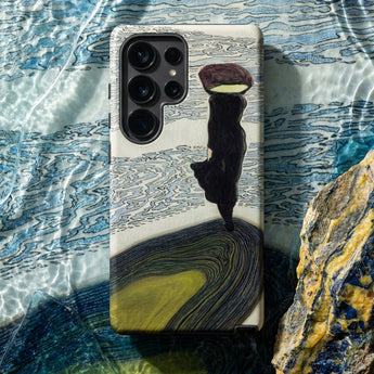 Woman at the Shoreline - Leon Spilliaert Phone Case, Mobile Cases, Toby