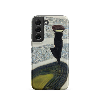 Woman at the Shoreline - Leon Spilliaert Samsung Case, Galaxy S22 / Matte, Smartphone Nature-themed Protective Case