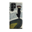 Woman at the Shoreline Leon Spilliaert Samsung Case, Galaxy S22 Ultra / Matte, Smartphone Case Artistic Design Person Load Head