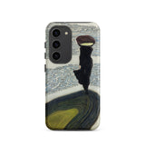 Woman at the Shoreline - Leon Spilliaert Samsung Case, Galaxy S23 / Matte, Smartphone Graphic Person Burden Head