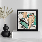 Women Bathing Between White Stones - Ernst Ludwig Kirchner Art Print / Canvas, Posters Prints & Visual Artwork, Toby Leon