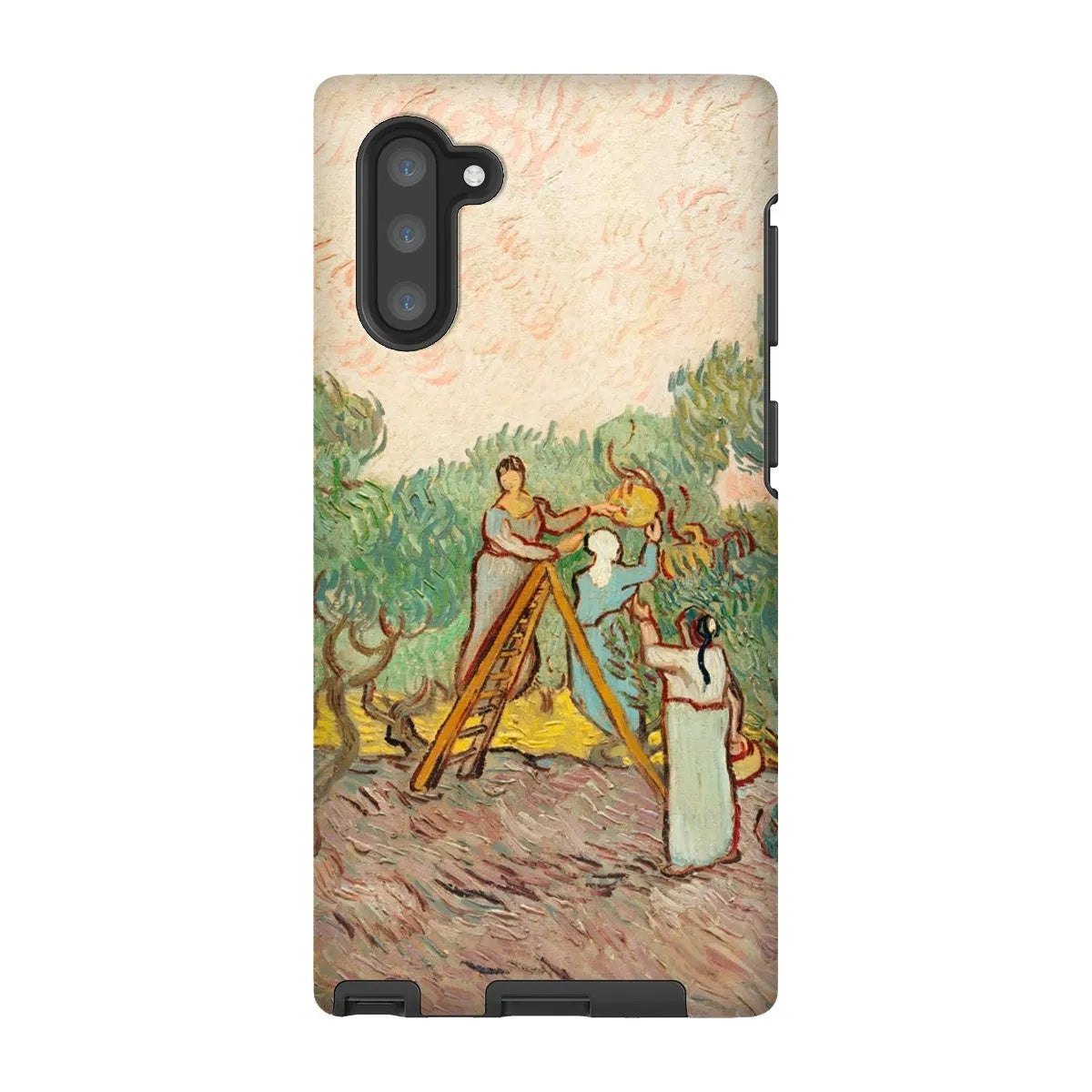Women Picking Olives - Art Phone Case - Vincent Van Gogh - Samsung Galaxy Note 10 / Matte - Mobile Phone Cases