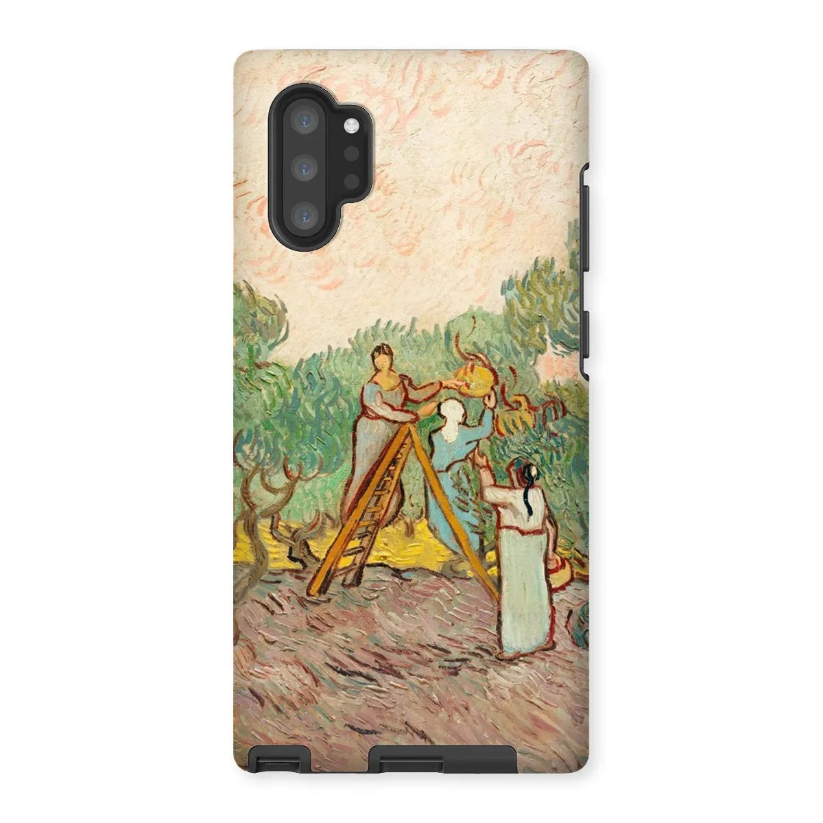 Women Picking Olives - Art Phone Case - Vincent Van Gogh - Samsung Galaxy Note 10p / Matte - Mobile Phone Cases