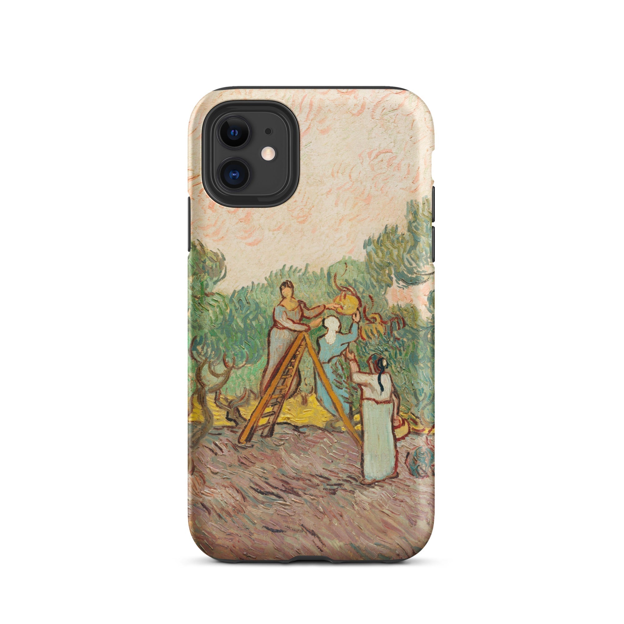 Women Picking Olives Vincent Van Gogh Iphone Case, 11 / Matte, Art Adorned Phone Case