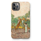 Women Picking Olives - Vincent Van Gogh Iphone Case 11 Pro Max / Matte Mobile Phone Cases