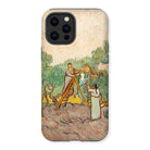 Women Picking Olives - Vincent Van Gogh Iphone Case 13 Pro Max / Matte Mobile Phone Cases