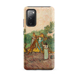 Women Picking Olives - Vincent Van Gogh Phone Case Samsung Galaxy S20 Fe / Matte Phone Case Reproduction Vincent Gogh’s Painting Olive
