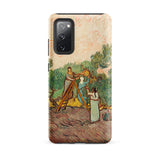 Women Picking Olives - Vincent Van Gogh Samsung Case, Galaxy S20 Fe / Matte, Smartphone Case Gogh-style Painting Women Olives
