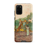 Women Picking Olives - Vincent Van Gogh Samsung Case, Galaxy S20 Plus / Matte, Protective Phone Case Artistic Depiction Women Olives