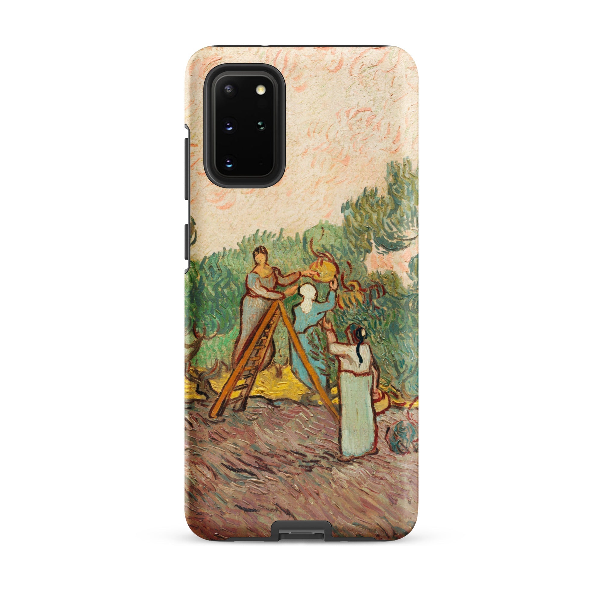 Women Picking Olives Vincent Van Gogh Samsung Case, Galaxy S20 Plus / Matte, Protective Phone Case Artistic Depiction Women Olives