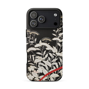 Women’s Kimono with Autumn Plants Iphone Case, 17 Pro Max / Matte, Mobile Phone Cases, Toby Leon