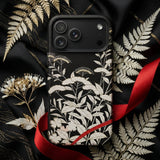 Women’s Kimono with Autumn Plants Iphone Case, Mobile Phone Cases, Toby Leon