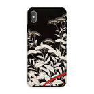 Women’s Kimono with Autumn Plants Iphone Case, Xs Max / Matte, Floral-patterned Phone Case