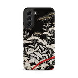 Women’s Kimono with Autumn Plants Phone Case, Samsung Galaxy S22 Plus / Matte, Mobile Cases, Toby Leon
