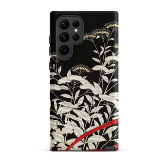 Women’s Kimono with Autumn Plants Phone Case, Samsung Galaxy S22 Ultra / Matte, Mobile Cases, Toby Leon