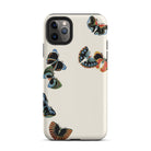Woodblock Butterflies Kamisaka Sekka Iphone Case, 11 Pro Max / Matte, Butterfly Patterned Phone Case