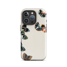 Woodblock Butterflies Kamisaka Sekka Iphone Case, 16 Pro / Matte, Butterfly Patterned Phone Case