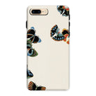 Woodblock Butterflies Kamisaka Sekka Iphone Case, 8 Plus / Matte, Smartphone Case Colorful Butterfly Designs