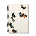 Woodblock Butterflies - Kamisaka Sekka Meiji Notebook A5 / Graph Notebooks & Notepads