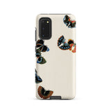 Woodblock Butterflies - Kamisaka Sekka Phone Case, Samsung Galaxy S20 / Matte, Mobile Cases, Toby Leon