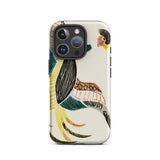 Woodblock Crane - Taguchi Tomoki Bird Iphone Case, 16 Pro / Matte, Bird-patterned Phone Case
