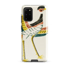 Woodblock Crane Taguchi Tomoki Bird Samsung Case, Galaxy S20 Plus / Gloss, Phone Case Stylized Colorful Bird Design