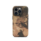 Wotan Looks Back at Brunnhilde Arthur Rackham Iphone Case, 14 Pro / Matte, Iphone 15 Pro Max Phone Case Mythical Figure