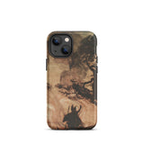 Wotan Looks Back at Brunnhilde - Arthur Rackham Phone Case Iphone 13 Mini / Matte Iphone Pro (or Similar Model) Nature-themed Case Arthur