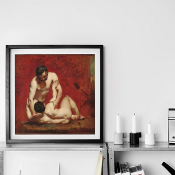 Wrestlers - William Etty Art Print / Canvas, Posters Prints & Visual Artwork, Toby Leon