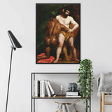 The Wrestlers - William Etty Homoerotic Art Print / Canvas, Posters Prints & Visual Artwork, Toby Leon