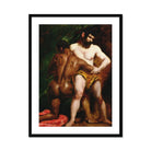 The Wrestlers - William Etty Homoerotic Art Print