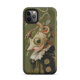 Xennie - Cute Baroque Alien Art Iphone Case, 11 Pro Max / Matte, Olive Green Iphone Case Surreal Art