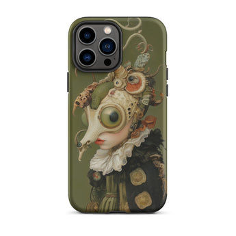 Xennie - Cute Baroque Alien Art Iphone Case 13 Pro Max / Matte Iphone Case Surreal Art Baroque Excess, Xennie Stands, Cute Alien, Whispered