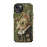 Xennie - Cute Baroque Alien Art Iphone Case 14 Plus / Matte Iphone Case Surreal Artwork Baroque Excess, Xennie Stands, Cute Alien,