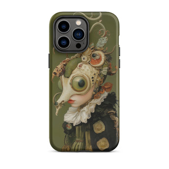 Xennie - Cute Baroque Alien Art Iphone Case, 14 Pro Max / Matte, Iphone Case Surreal Art